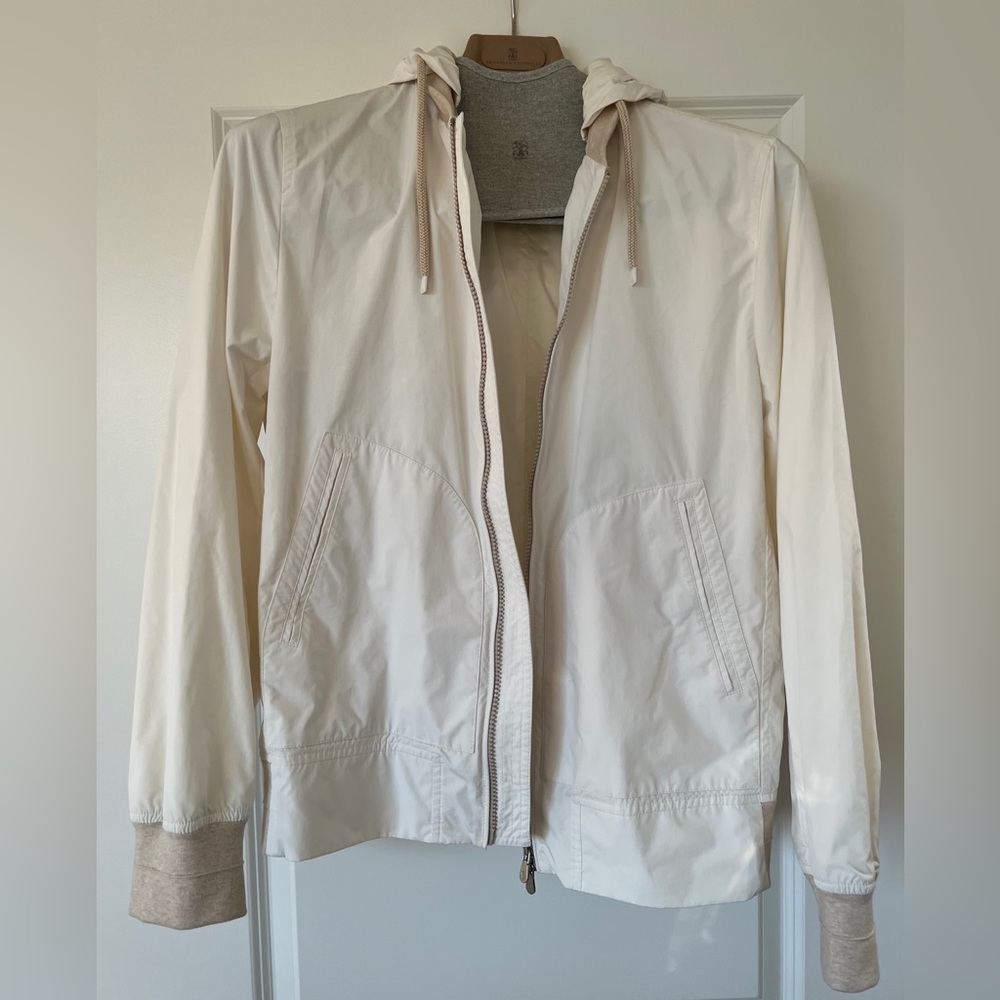 Brunello Cucinelli - Bomber Jacket with hood - Picture 7 of 13